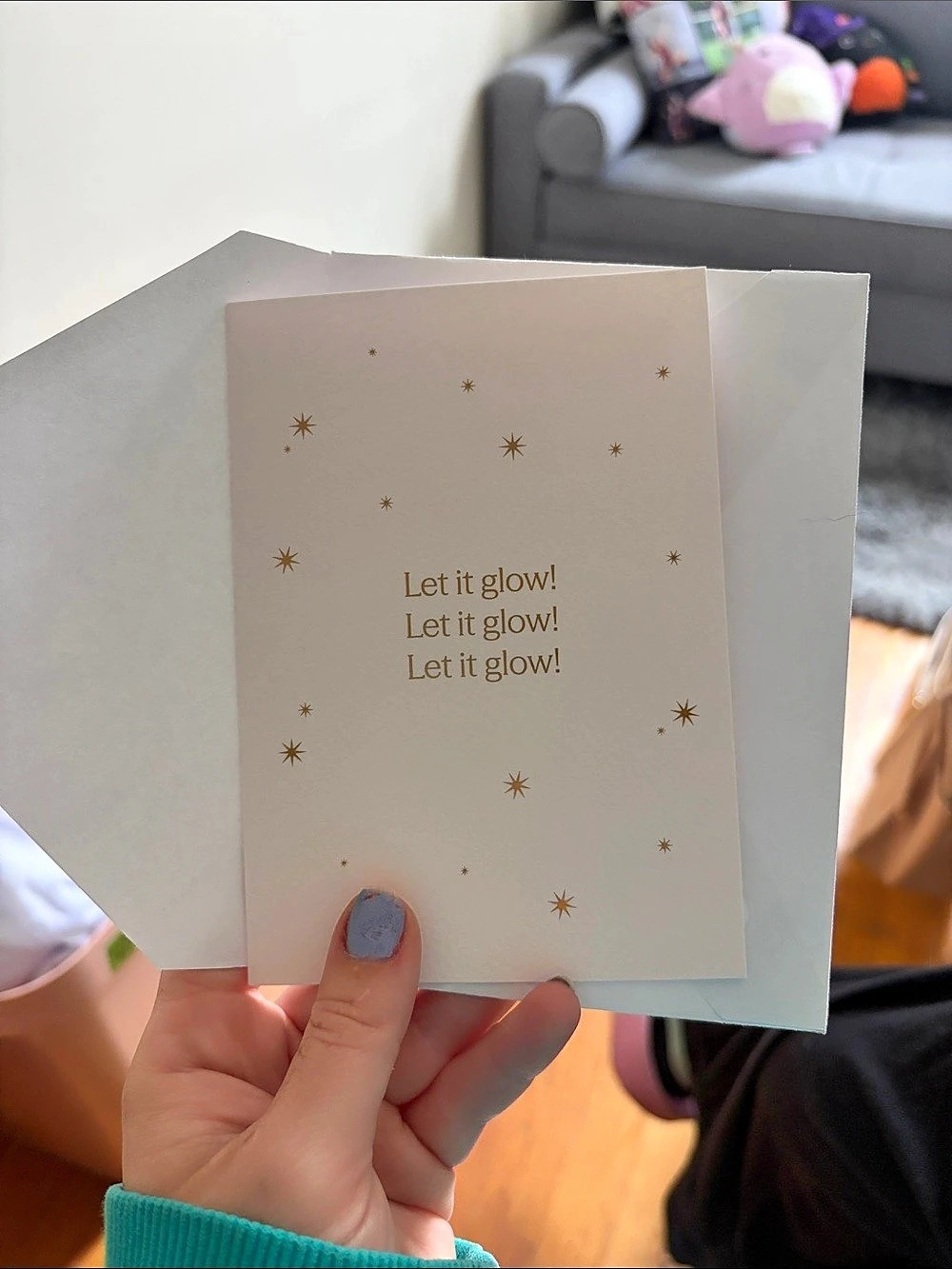 DROWSY Greeting Card with Envelope